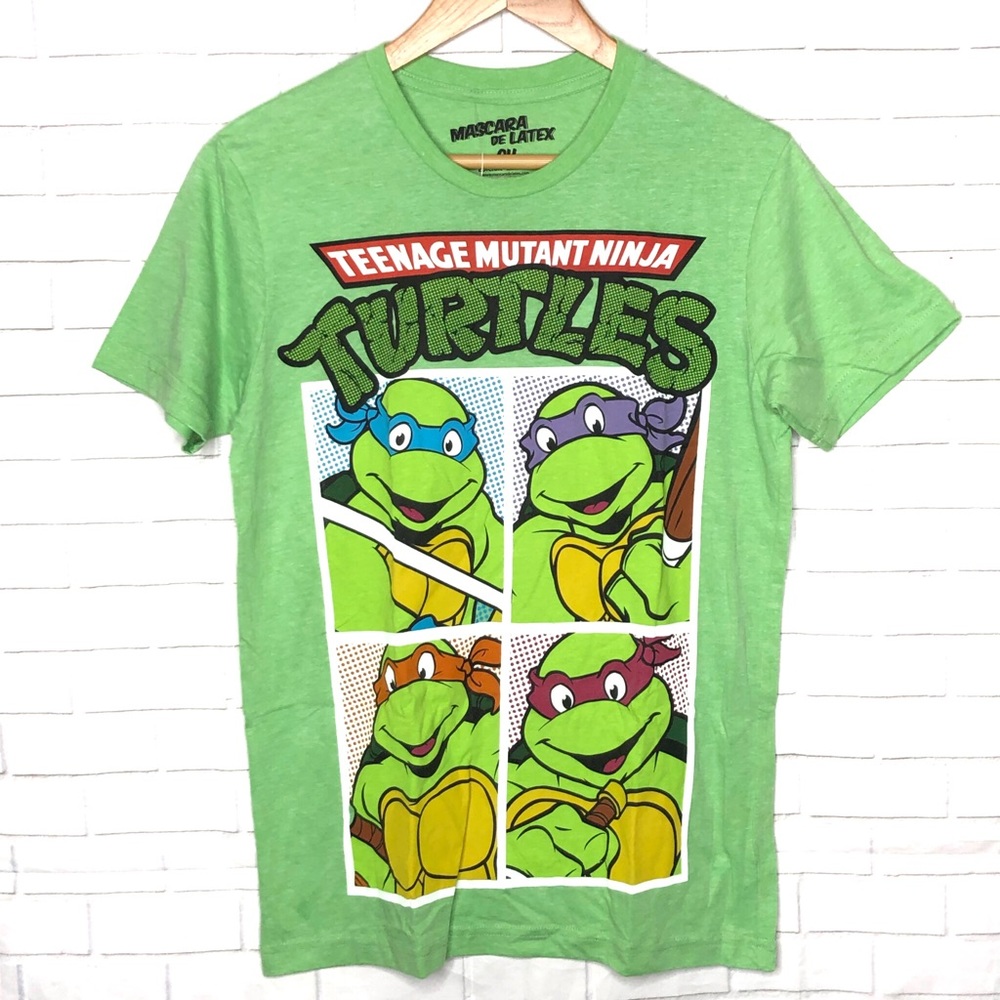 TMNT Classic Graphic Short Sleeves T-Shirt NEW
